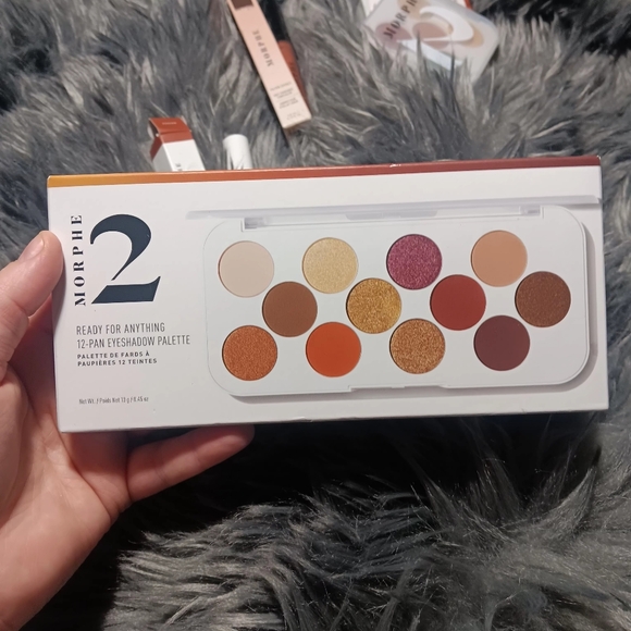Morphe 2 Ready For Anything 12-Pan Eyeshadow Palettes 5 Piece Set/Bundle New! - Picture 4 of 9